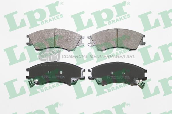PASTILLA DE FRENO LPR HYUNDAI ACCENT/MITSUBISHI EXPO/ JUSTY 90/94 DEL.