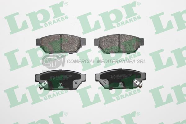 PASTILLA DE FRENO LPR MITSUBISHI LANCER- MIRAGE 92/95 TRAS.