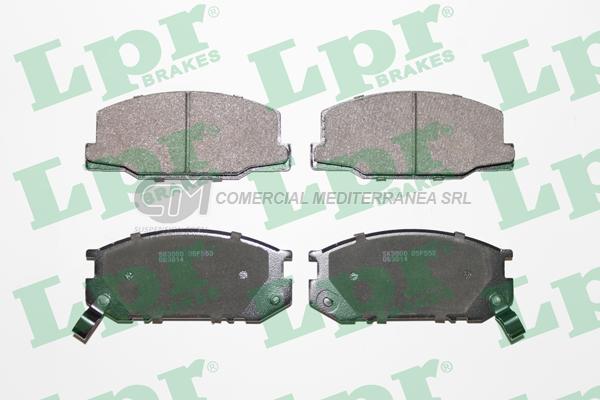 PASTILLA DE FRENO LPR TOYOTA PREVIA VAN 90/94 DEL.