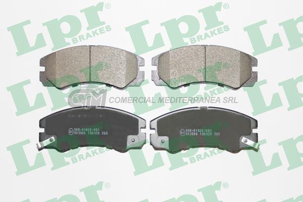 PASTILLA DE FRENO LPR HONDA PASSPORT/RODEO-TROOPER/OPEL 90/94 DEL.