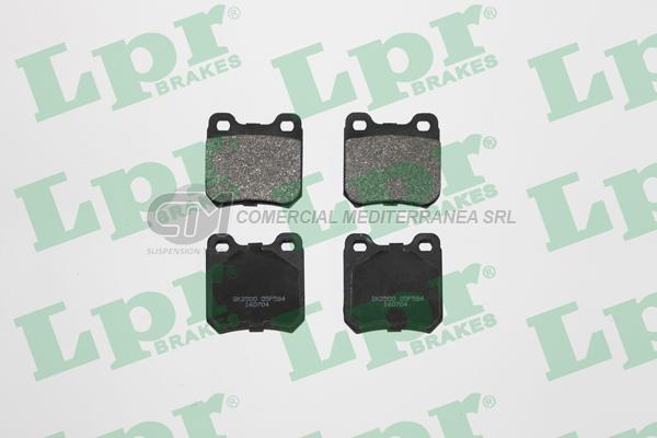 PASTILLA DE FRENO LPR CHEVROLET CARABAN-KADET- 90/94 TRAS.