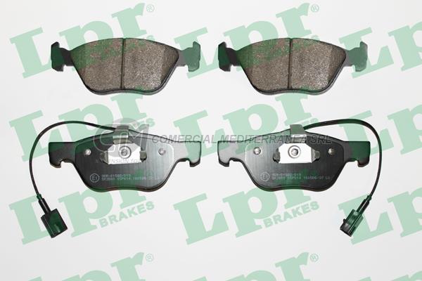 PASTILLA DE FRENO LPR ALFA 145 QUADRIFOGLIO / FIAT MAREA/LANCIA DEL.