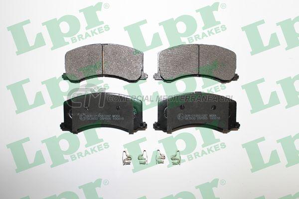 PASTILLA DE FRENO LPR SUZUKI BALENO 95/96 DEL.
