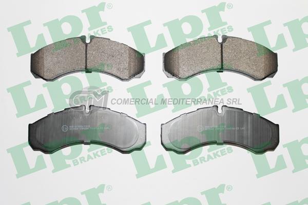 PASTILLA DE FRENO LPR IVECO DAILY 35- 30- 49 96/ DEL.