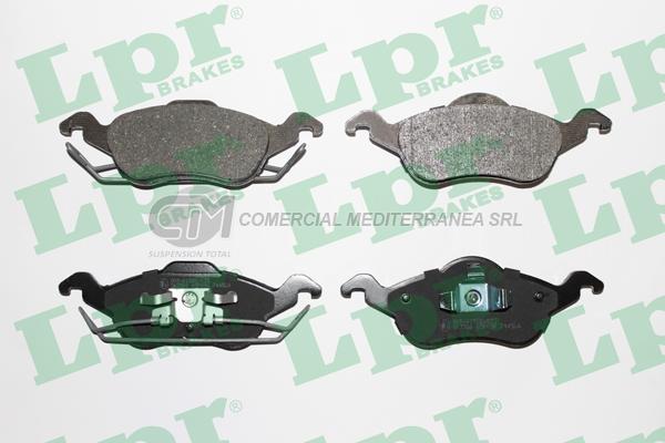 PASTILLA DE FRENO LPR FORD FOCUS (NAFTA O DIESEL) DEL.