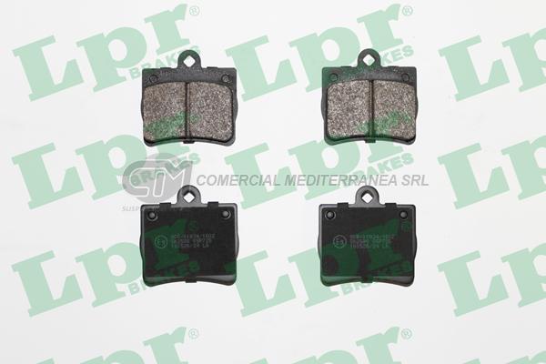 PASTILLA DE FRENO LPR MERCEDES BENZ LINEA C /E 97/ TRAS.