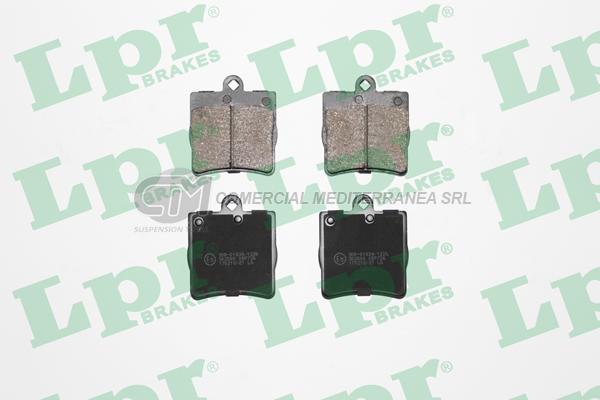 PASTILLA DE FRENO LPR MERCEDES BENZ LINEA C /E /SLK 97/ TRAS.