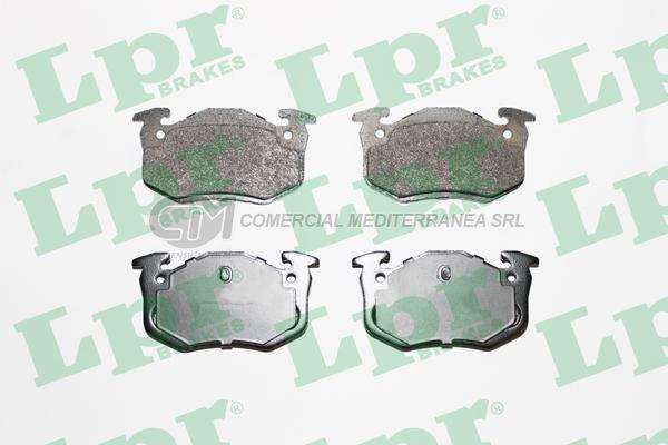 PASTILLA DE FRENO LPR PEUGEOT 205GTI/RENAULT LAGUNA-MEGANE- 90/96 TRAS.