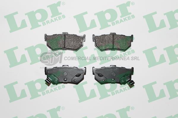 PASTILLA DE FRENO LPR HONDA ACCORD-PRELUDE/SUZUKI/NISSAN 90/96 TRAS.