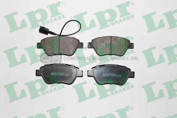 PASTILLA DE FRENO LPR FIAT STILO 1.8 8V 2002 / IDEA 1.6 06 DEL.