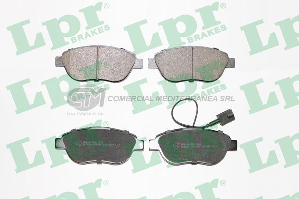 PASTILLA DE FRENO LPR FIAT STILO 1.8 16V 2002/... DEL.