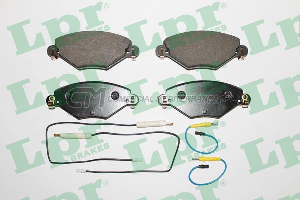 PASTILLA DE FRENO LPR CITROEN C5 2.0 16V-3.0 V6-BREAK 2001/ DEL.