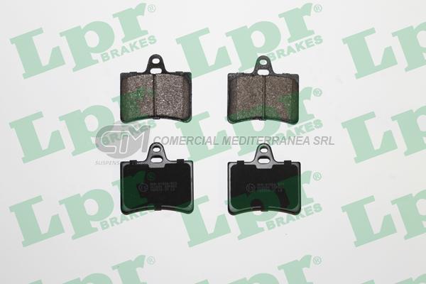 PASTILLA DE FRENO LPR CITROEN C5 2.0/2.2/3.0 01/ 2.0HPI 16V 00/ TRAS.