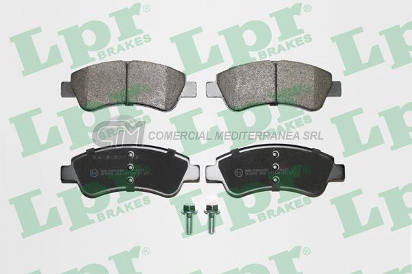 PASTILLA DE FRENO LPR CITROEN XSARA-BERLINGO/PEUG 206-307 DEL.