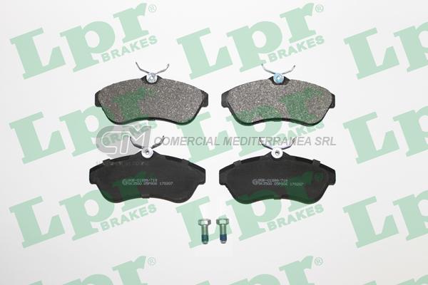 PASTILLA DE FRENO LPR CITROEN C3-C3 PLURIEL - C2 02/ DEL.