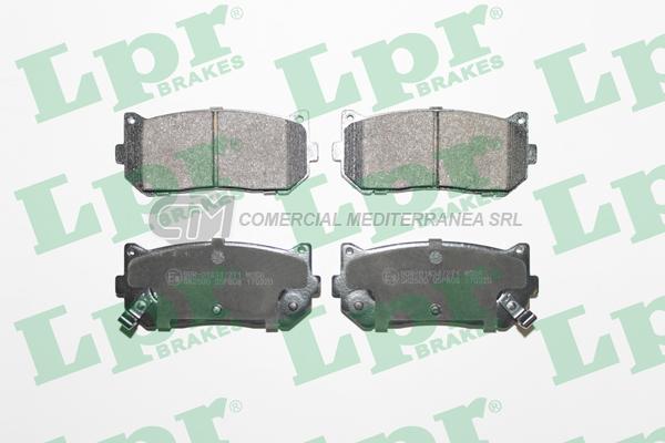 PASTILLA DE FRENO LPR KIA CLARUS 98/ TRAS.