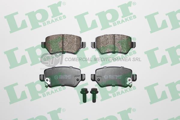 PASTILLA DE FRENO LPR CHEVROLET MERIV-ZAFIR-ASTRA-CORSA TRAS.