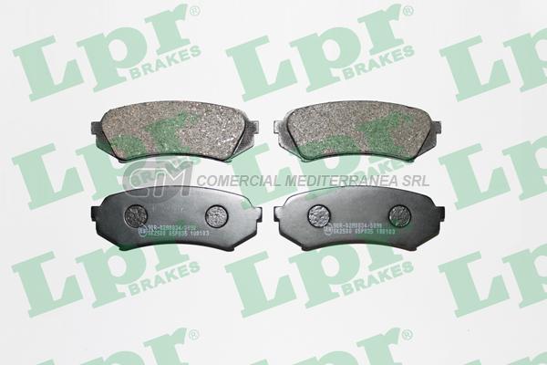 PASTILLA DE FRENO LPR TOYOTA LAND CRUSIER- 98/ TRAS.