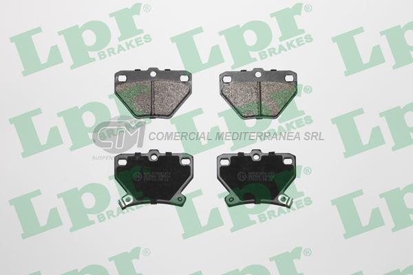 PASTILLA DE FRENO LPR TOYOTA COROLLA DIESEL 00/ TRAS.