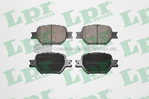 PASTILLA DE FRENO LPR TOYOTA COROLLA DIESEL 00/ DEL.
