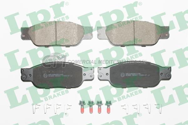PASTILLA DE FRENO LPR JAGUAR LS-TYPE 00/- XJ 6-XJ 8-XJR 03/ DEL.