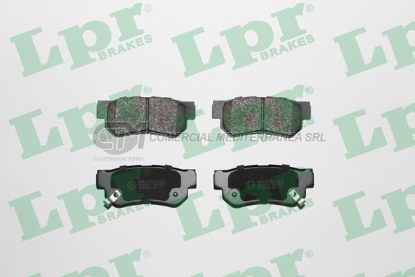 PASTILLA DE FRENO LPR HYUNDAI SANTA FE 01 TRAS.