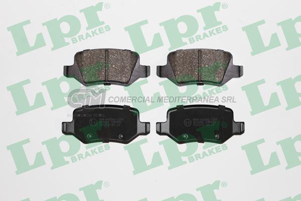 PASTILLA DE FRENO LPR MERCEDES CLASE A W168 97/ - VANEO 01/ TRAS.