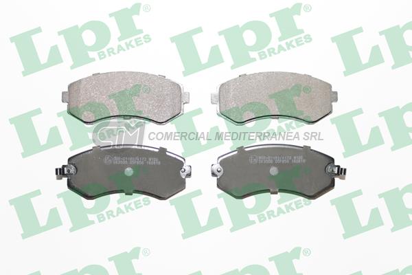 PASTILLA DE FRENO LPR NISSAN 240 SX 89/96 DEL.