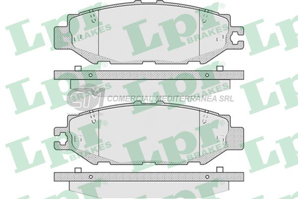 PASTILLA DE FRENO LPR TOYOTA SUPRA 93/94 TRAS.