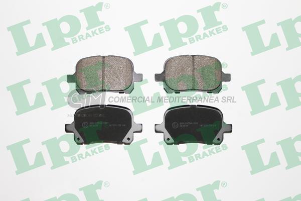 PASTILLA DE FRENO LPR TOYOTA CAMRY/AVALON/LEXUS-PREVIA I 97/ DEL.