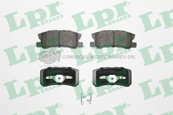 PASTILLA DE FRENO LPR MITSUBISHI MONTERO 02/... TRASERA TRAS.