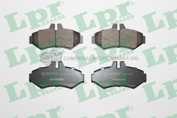 PASTILLA DE FRENO LPR M.BENZ SPRINTER (CORTA) 97/ TRAS.
