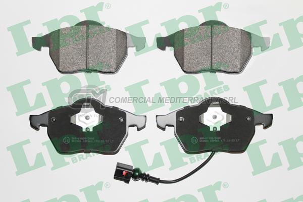 PASTILLA DE FRENO LPR AUDI A3-S3-TT/SEAT/SKODA/VW BORA-GOLF-NEWB 98/ DEL.