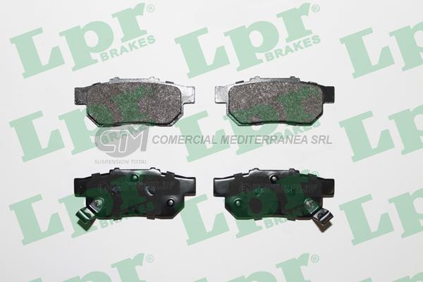 PASTILLA DE FRENO LPR HONDA CIVIC 1.8 16V 96-00 CRX TRAS.